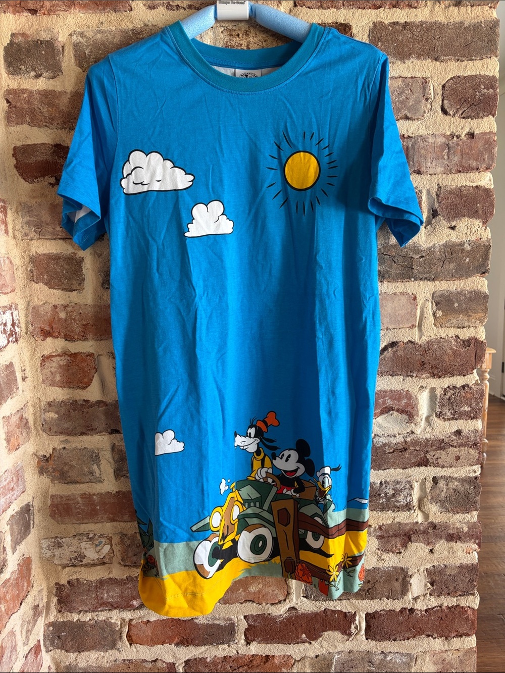 New Women’s Disney Blue Mickey Dress